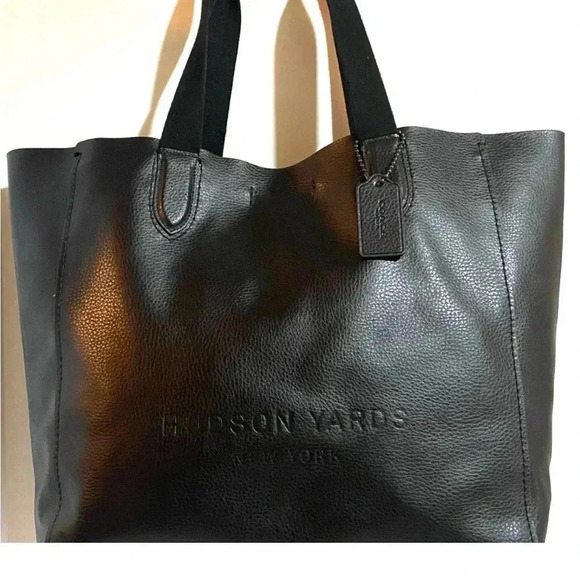 Coach Hudson yards New York limited edition double handle tote  handbag - Picture 6 of 9